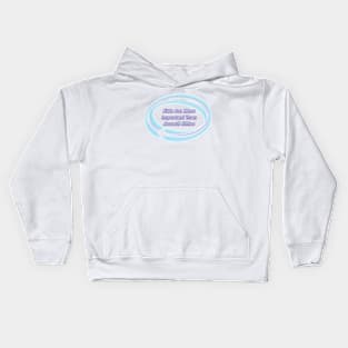 Kids Are More Important Than Assault Rifles Kids Hoodie